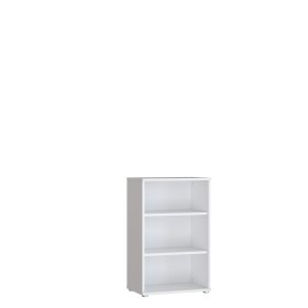 Knihovna Baur, nízká, úzká, bílá