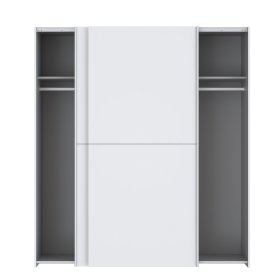 Skříň Deko bílá, otevřená