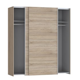 Skříň Deko dub sonoma, otevřená