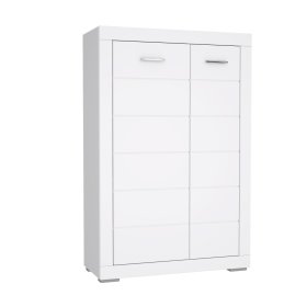 Komoda Snore 101x154 cm, bílá