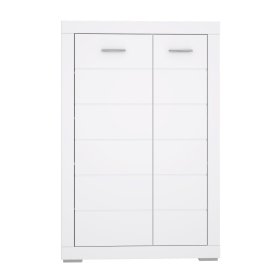 Komoda Snore 101x154 cm, bílá