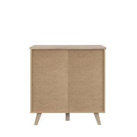 Komoda Vaur 80x86 cm, dub sonoma, zadní