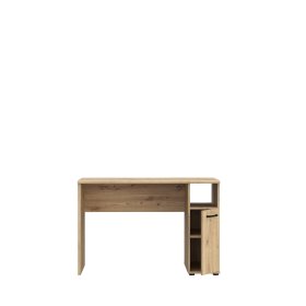 Psací stůl Nipo 110x74x51 cm, dub artisan, otevřený