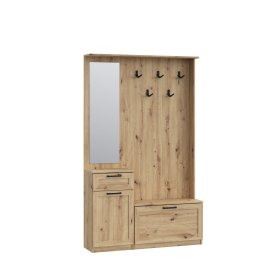 Předsíňový set Nipo 111x182x30 cm, dub artisan