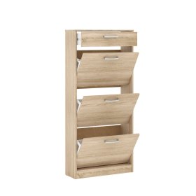 Botník Nipo 58x128x20 cm, dub sonoma, otevřený