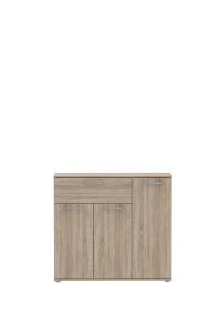 Komoda Nipo 90x82x30 cm, dub sonoma