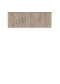 Nástavec Nipo 122x43x53 cm, dub sonoma