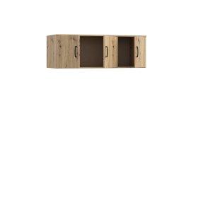 Nástavec Nipo 122x43x53 cm, dub artisan, otevřený