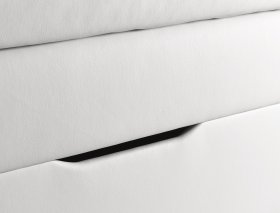 Boxspring Maria v rozměru 140x200 cm, v potahu Loft 1, ukázka potahu 