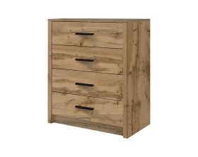 Komoda Oskol 80x83x42 cm, dub wotan