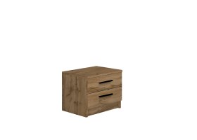 Noční stolek Oskol 45x40x37 cm, dub wotan