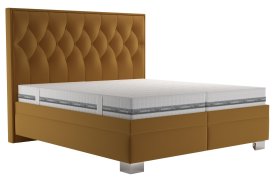 Dvoulůžko Kerstin v rozměru 180x200 cm, v potahu Riviera 41, bez topperu